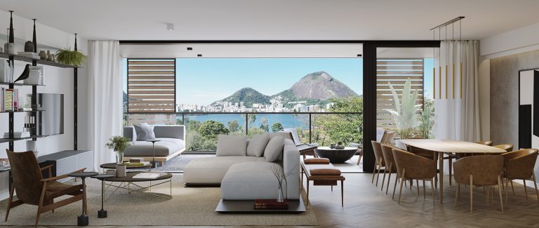 Apartamento OKA RESIDENCE na Lagoa no Rio de Janeiro