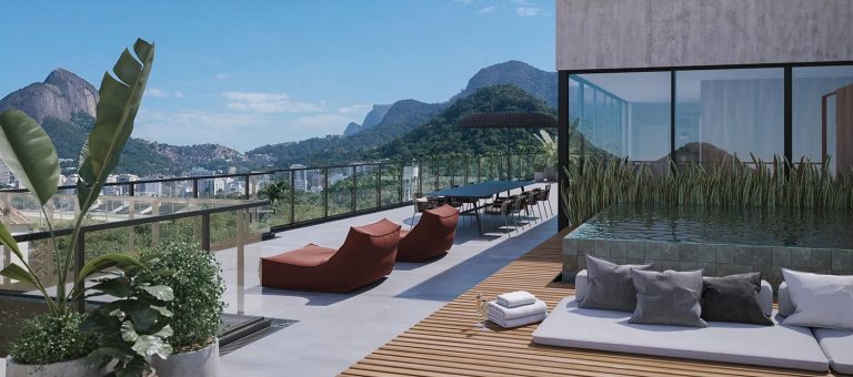 Apartamento OKA RESIDENCE na Lagoa no Rio de Janeiro